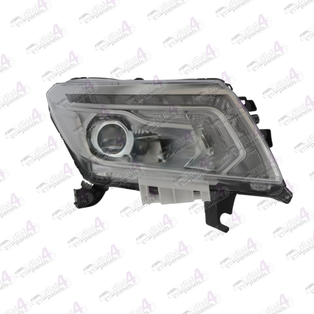 NISSAN NAVARA 2016-2019 HEADLAMP CHROME LED DRL RIGHT 260104JA5A