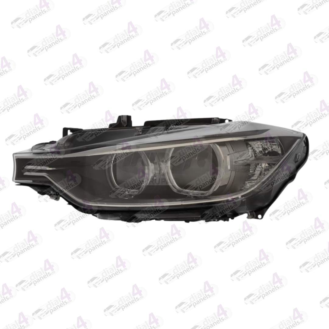 BMW 3 SERIES 2012-2015 HEADLAMP XENON BLACK LED DRL LEFT 63117314531 - 63117338699 - 63117339385