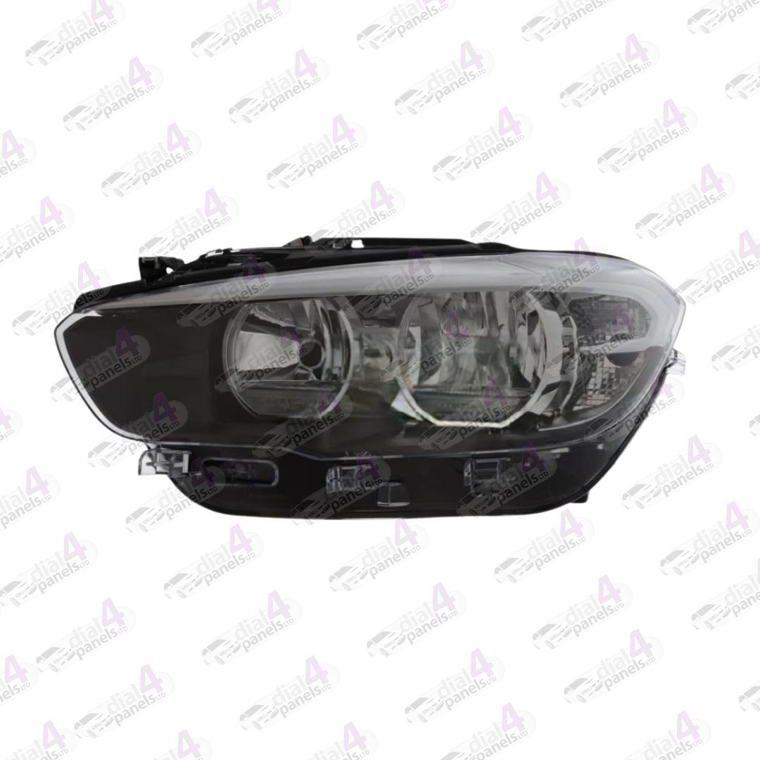 BMW 1 SERIES 2015-2019 HEADLAMP LED DRL BLACK LEFT 63117358393 - 7358393