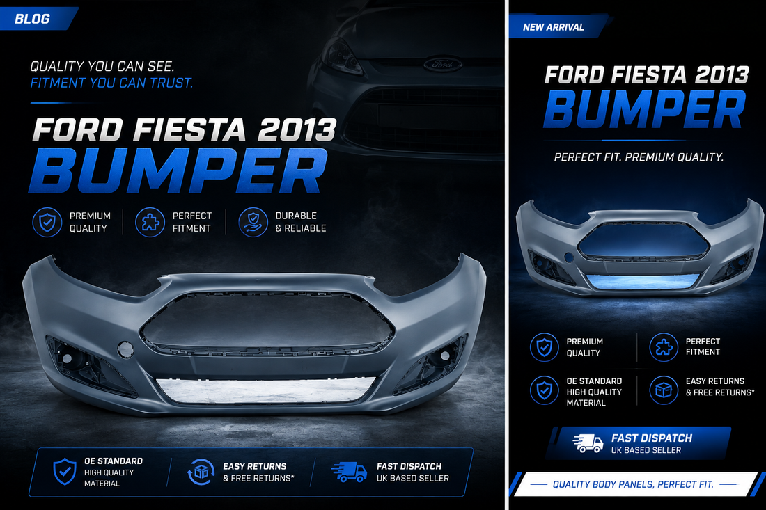 Cost of a Front Bumper For a Ford Fiesta in the UK (2026 Guide)