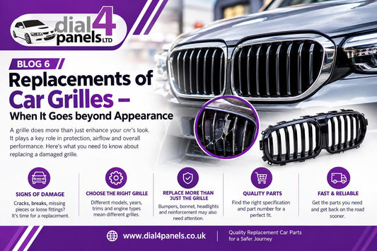 Replacements of Car Grilles – When It Goes beyond Appearance