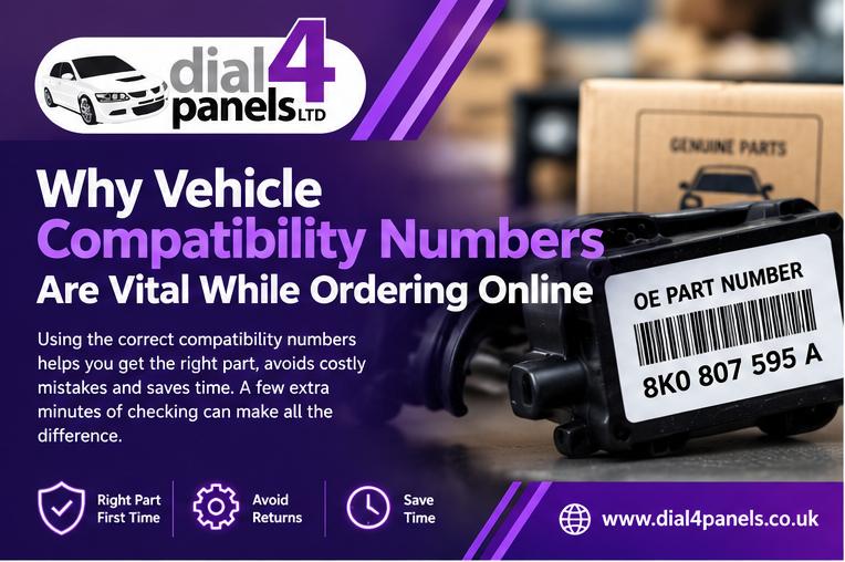Why Vehicle Compatibility Numbers Are Vital While Ordering Online