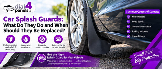 Function of Car Splash Guards and When to Replace Them