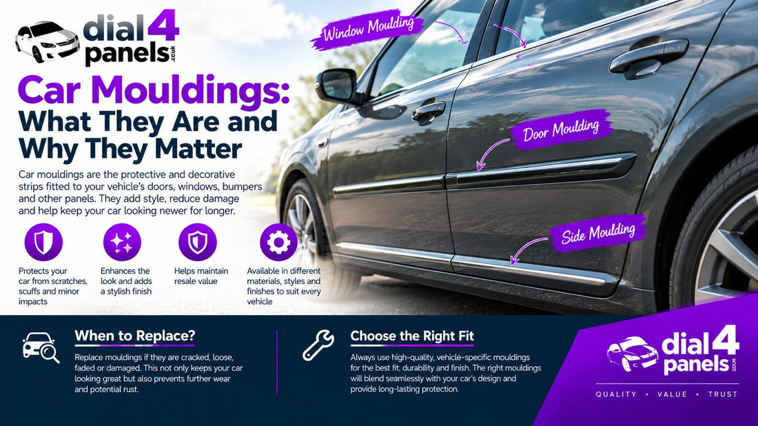 Car Mouldings: What Are They and Why Do They Need To Be Replaced?