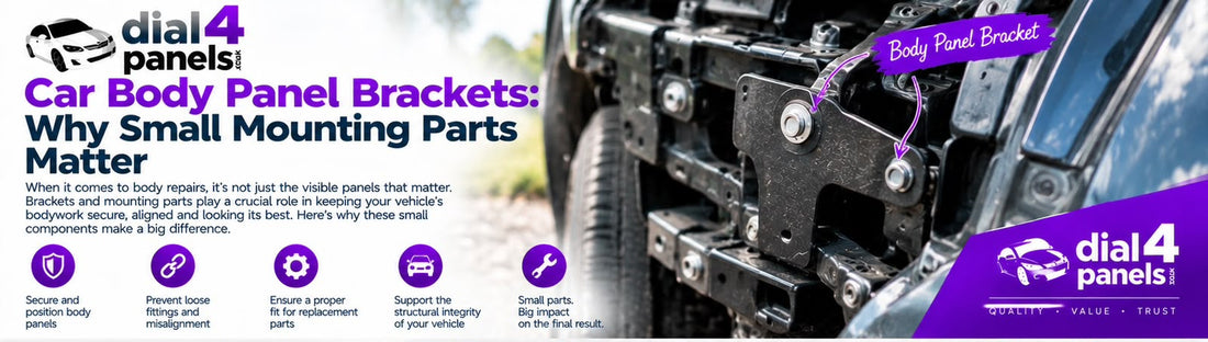 Why Small Mounting Parts Like Brackets of Car Body Panels Are Important