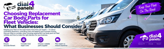 Considerations When Choosing Replacement Parts for Car Body of Fleet Vehicles