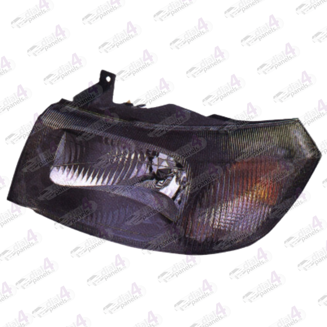 FORD TRANSIT 2000-2006 HEADLAMP BLACK LEFT 1140058 - 1205195 - 1232642 - 1232644 - 1353956 - 4695266 - 4696762 - 4696772 - 4696801 - 1114874 - 1205198 - 1232634 - 1353985 - 4695290