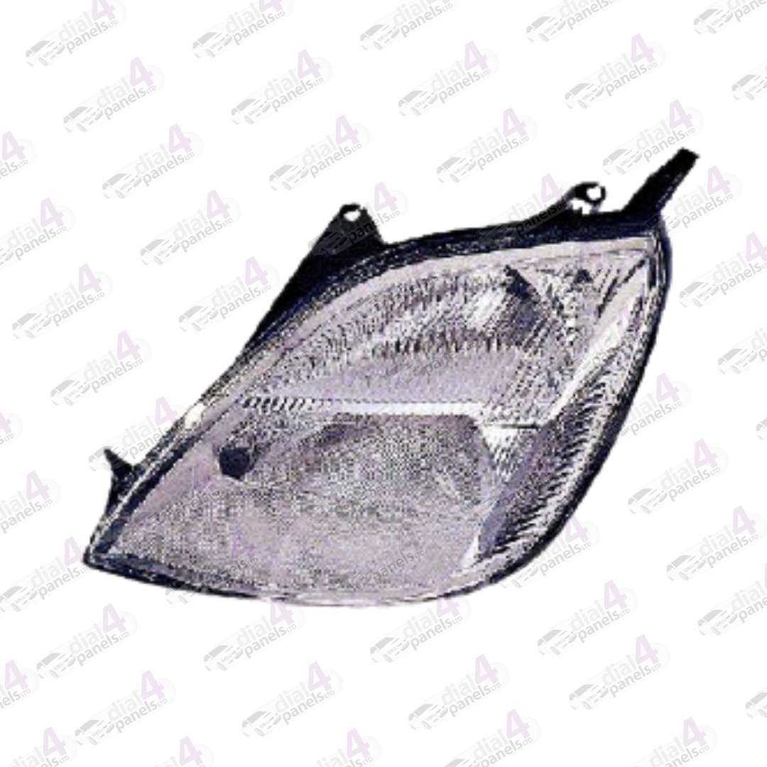 FORD FIESTA 2002-2005 HEADLAMP CHROME LEFT 1320349 - 1320350 - 1142874 - 1198225 - 1212361