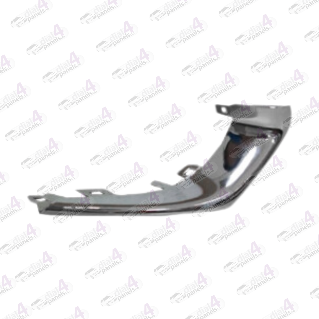 VAUXHALL CORSA E 2015-2019 FRONT BUMPER GRILLE MOULDING CHROME LEFT 1223295