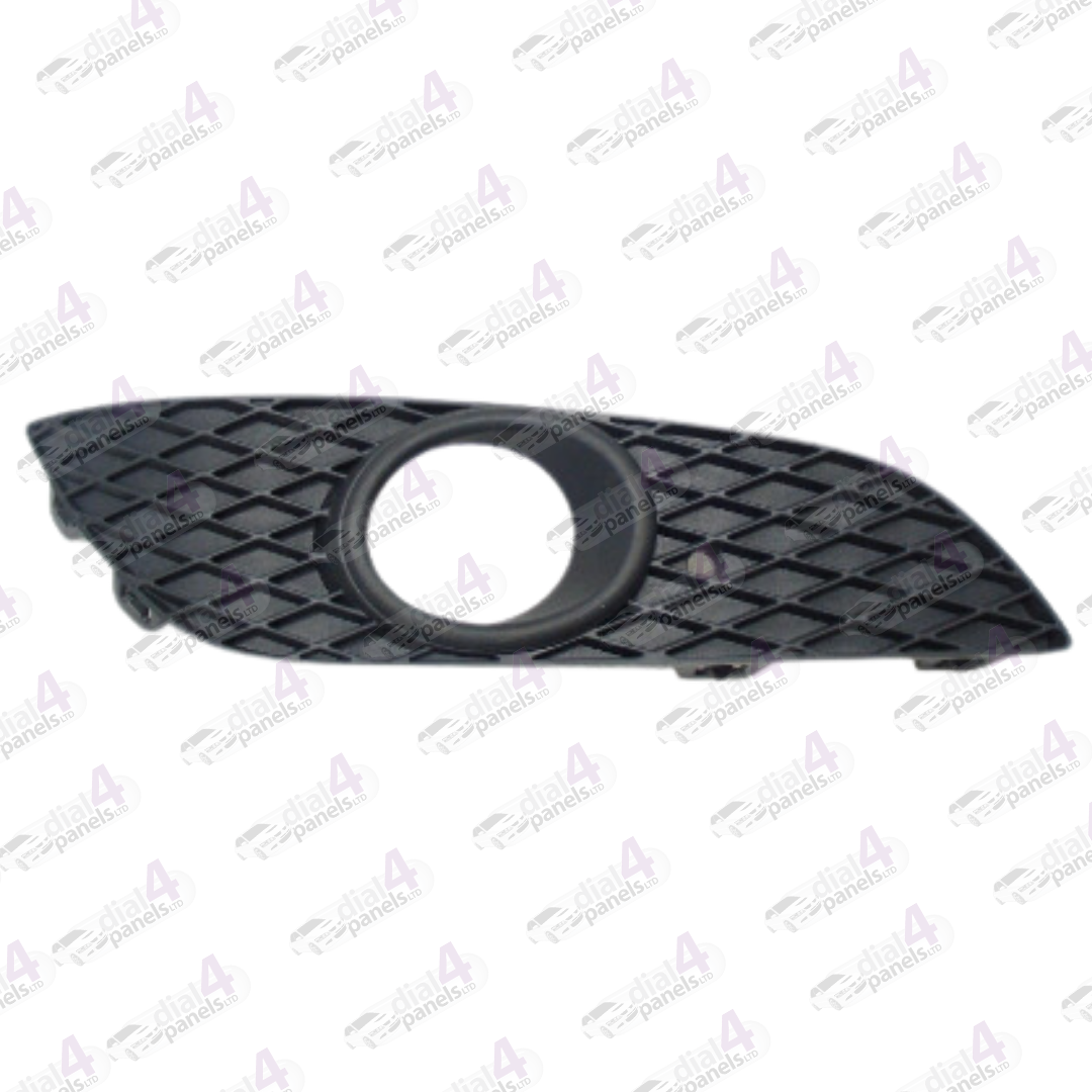 VAUXHALL ASTRA H 2007-2009 FRONT BUMPER GRILLE RIGHT WITH LAMP HOLE 1400409