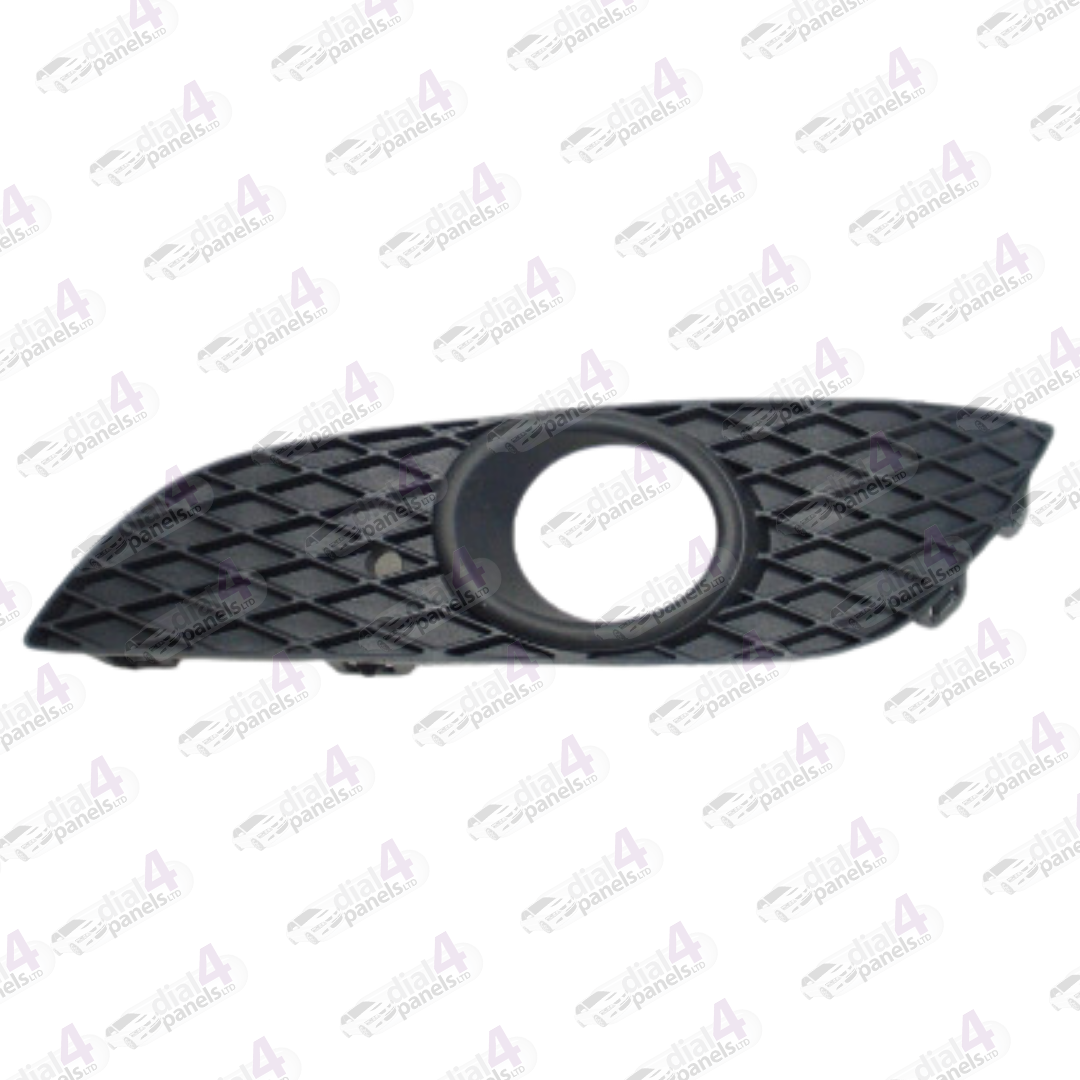 VAUXHALL ASTRA H 2007-2009 FRONT BUMPER GRILLE LEFT WITH LAMP HOLE 1400410
