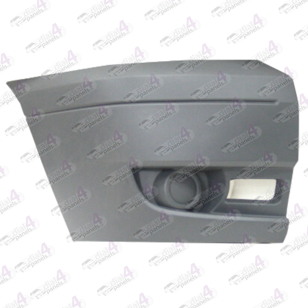 FORD TRANSIT 2007-2013 FRONT BUMPER WITHOUT FOG HOLE RIGHT 1437326