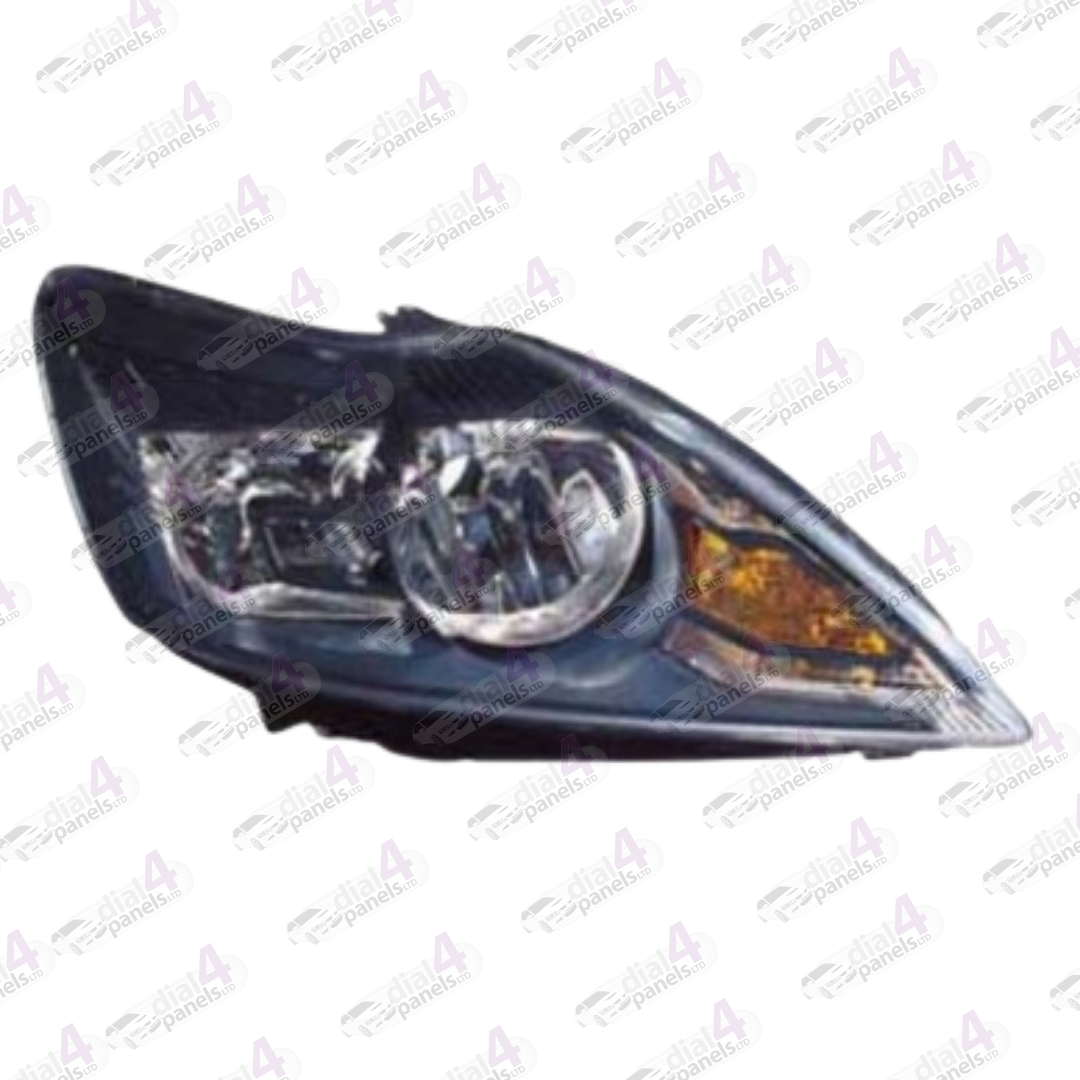 FORD FOCUS 2008-2010 HEADLAMP BLACK RIGHT 1754445 - 1521196 - 1521198 - 1568267 - 1679651 - 1734676 - 1744973 - 1744974 - 1754444