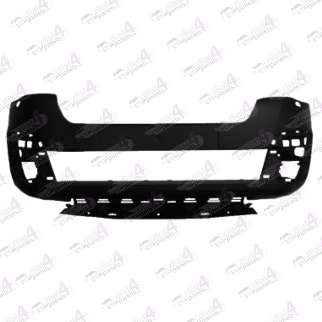 CITROEN BERLINGO / PARTNER 2015-2018 FRONT BUMPER BLACK WITH WASHER 1613563880