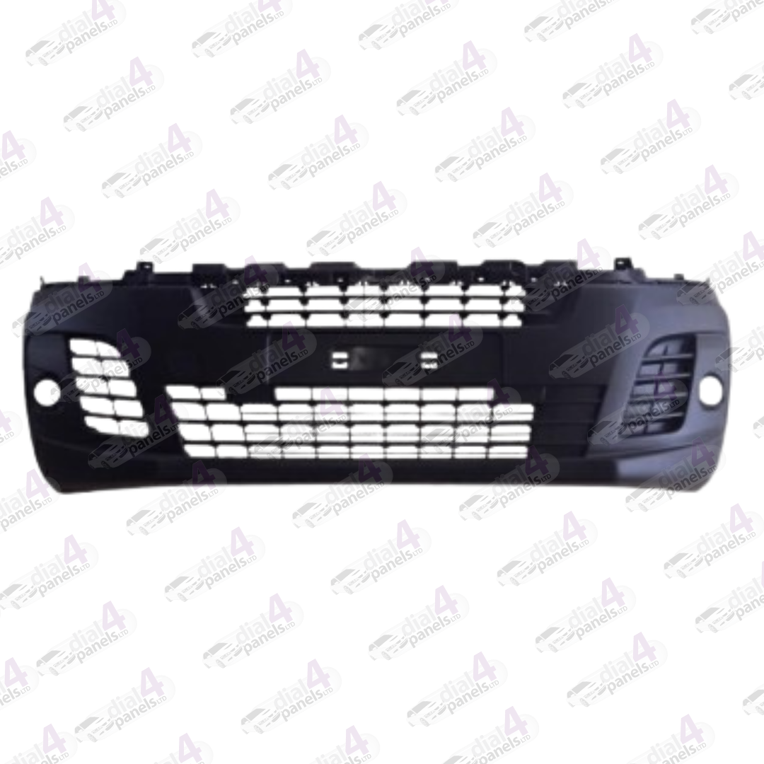 CITROEN DISPATCH / VIVARO / EXPERT 2016> FRONT BUMPER BLACK WITH FOG HOLES 1615658280