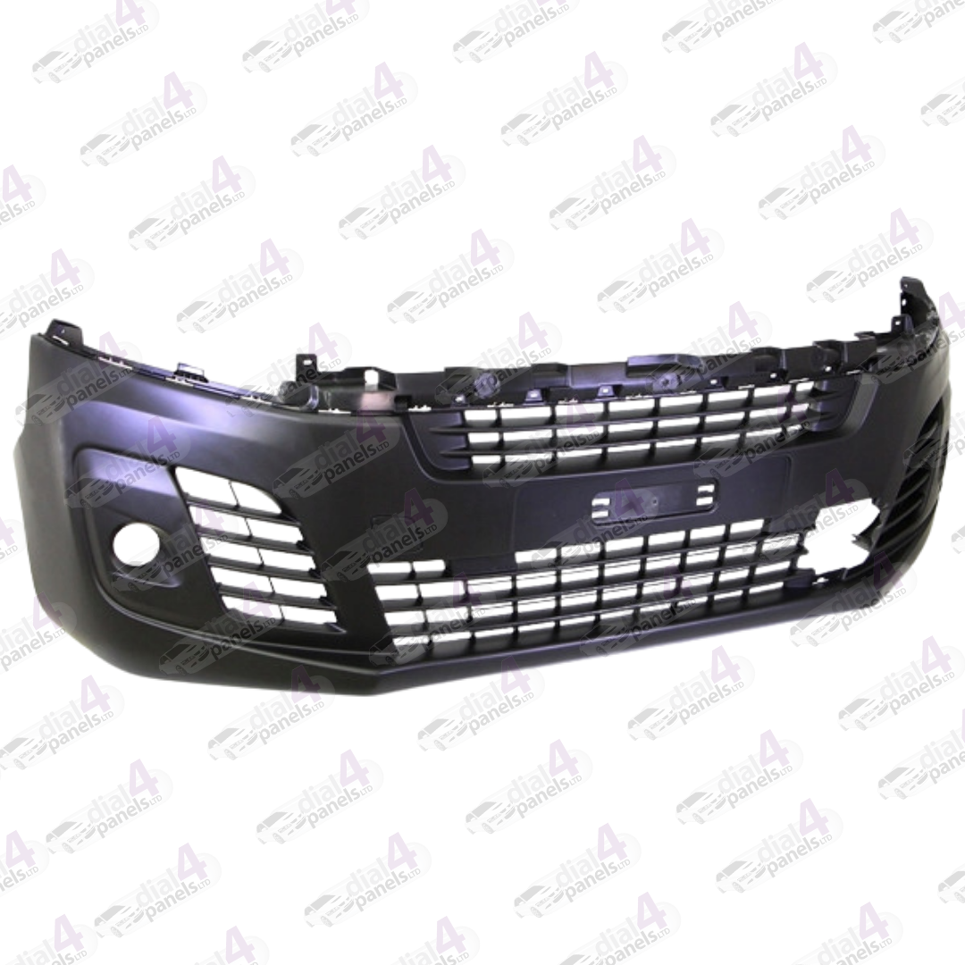 CITROEN DISPATCH / VIVARO / EXPERT 2016> FRONT BUMPER BLACK WITHAPA & FOG & OBSTICAL DETECTION HOLE 1615660780