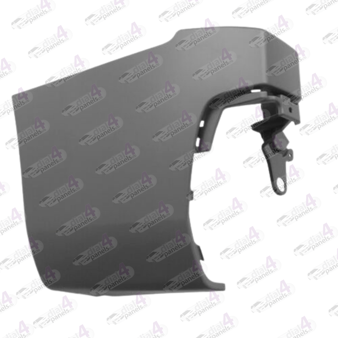CITROEN BERLINGO / PARTNER / RIFTER / COMBO / PROACE CITY 2018> REAR BUMPER END CAP TWIN DOOR PRIMED LEFT LWB 1633558780