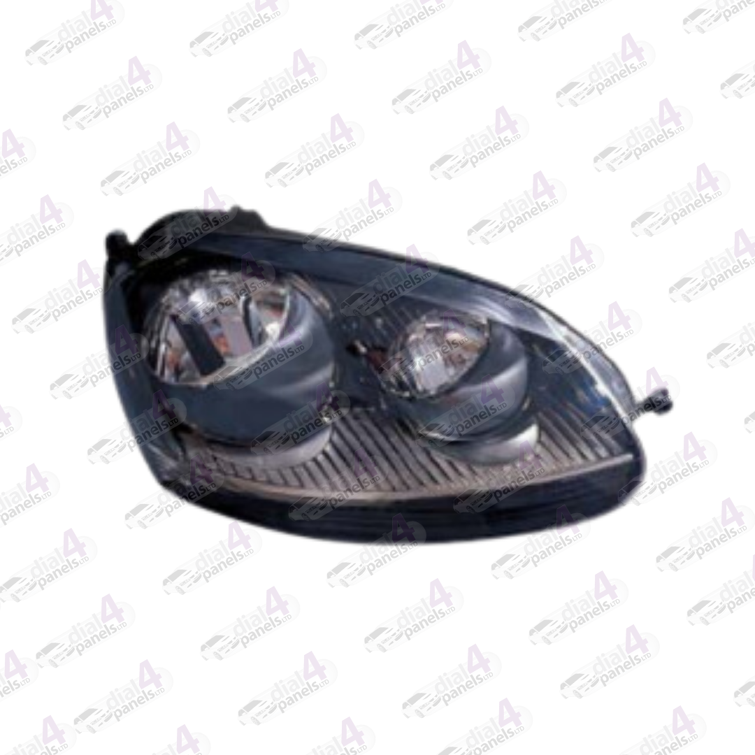 VOLKSWAGEN GOLF GTI 2003-2008 HEADLAMP BLACK RIGHT 1K6941006AA - 1K6941030T - 1K6941006T - 1K6941030AA - 471442630