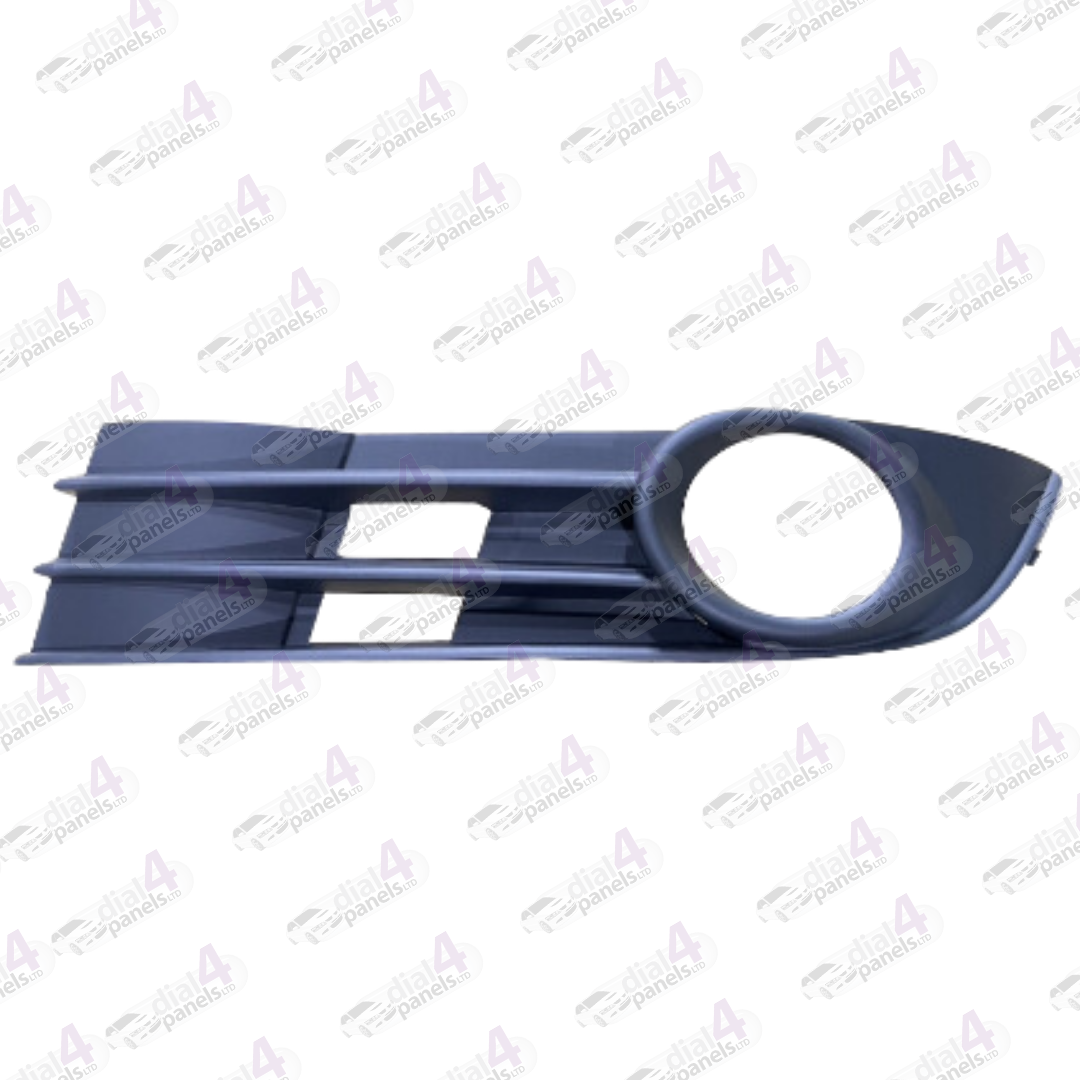 VOLKSWAGEN TOURAN 2007-2009 FRONT BUMPER GRILLE TEXTURED WITH LAMP HOLE LEFT 1T0853665F