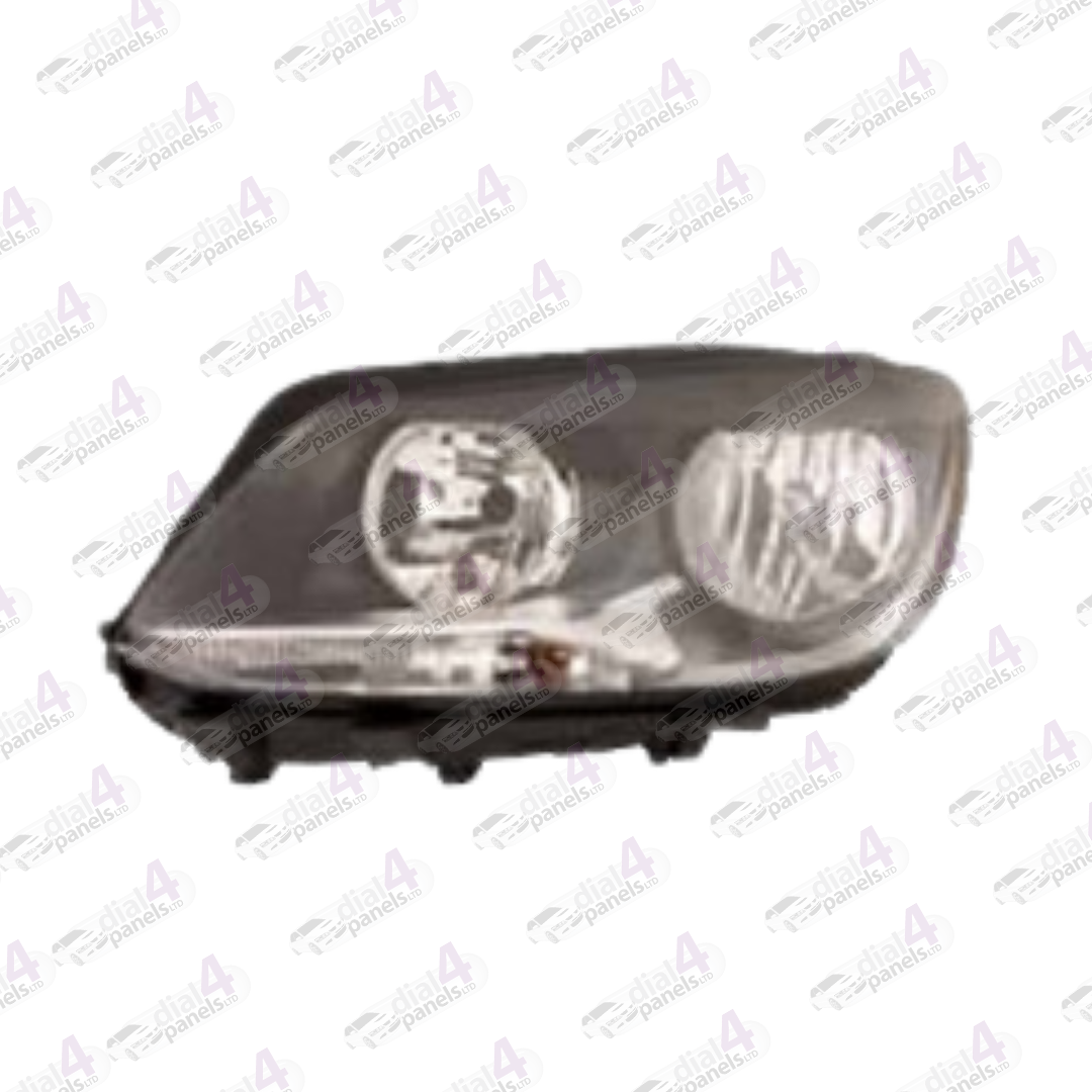 VOLKSWAGEN TOURAN 2010-2015 HEADLAMP BLACK TWIN LEFT 1T2941005G - 1T2941005H