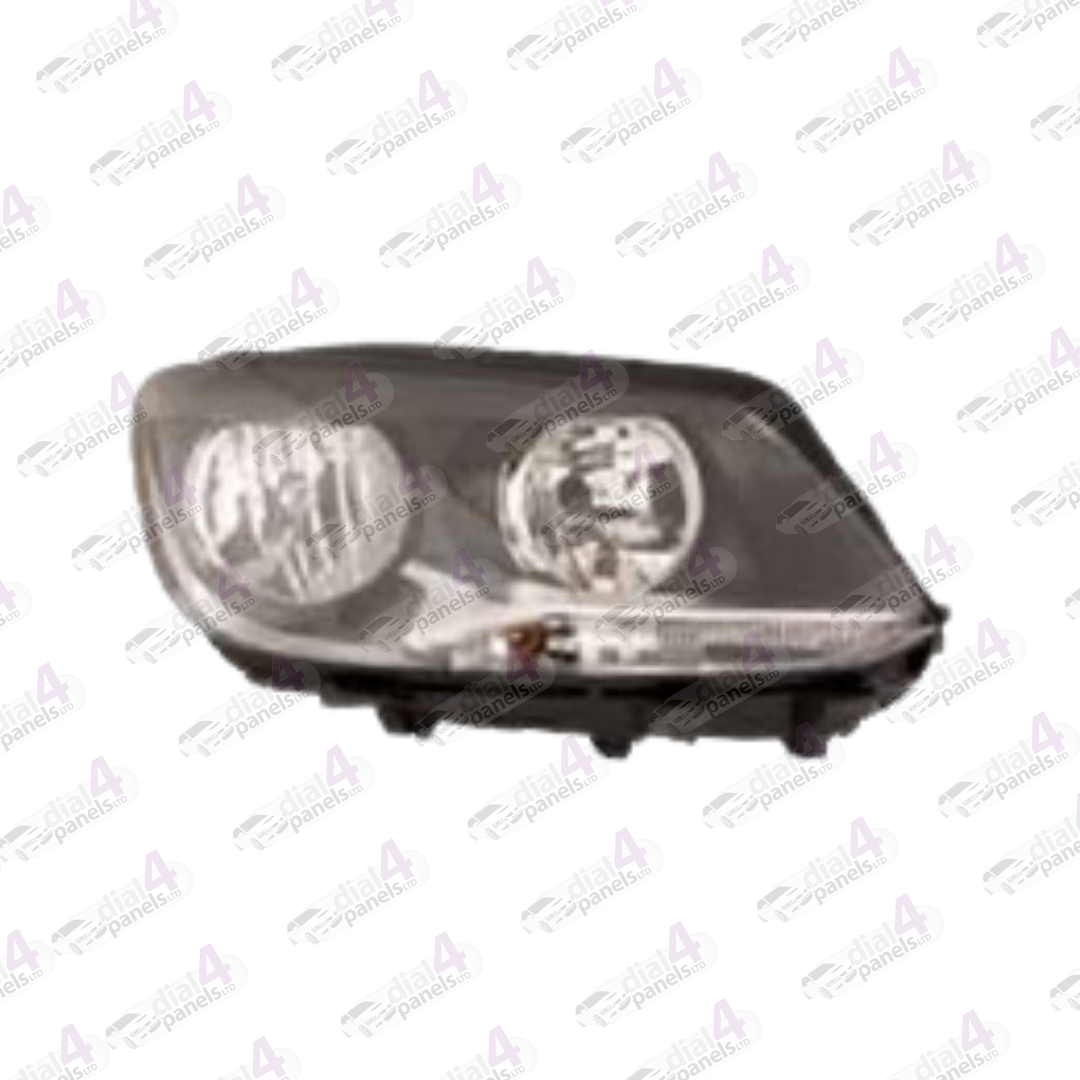 VOLKSWAGEN TOURAN 2010-2015 HEADLAMP BLACK TWIN RIGHT 1T2941006G - 1T2941006H