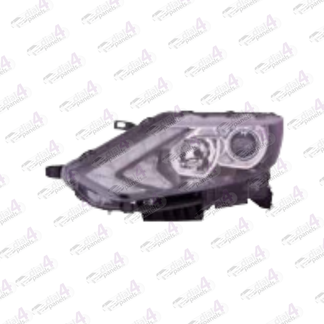 NISSAN QASHQAI 2013-2017 HEADLAMP BLACK LED DRL LEFT 260604EA0A - 260604EA2A - 260604EH0A - 260604EH1A