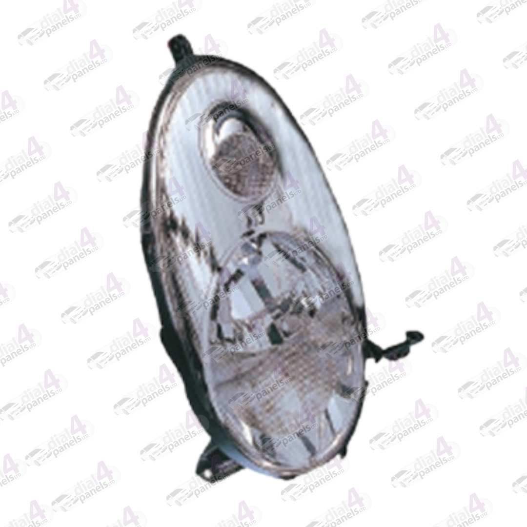 NISSAN MICRA 2003-2007 HEADLAMP CHROME RIGHT 26010AX600 - 26060AX700