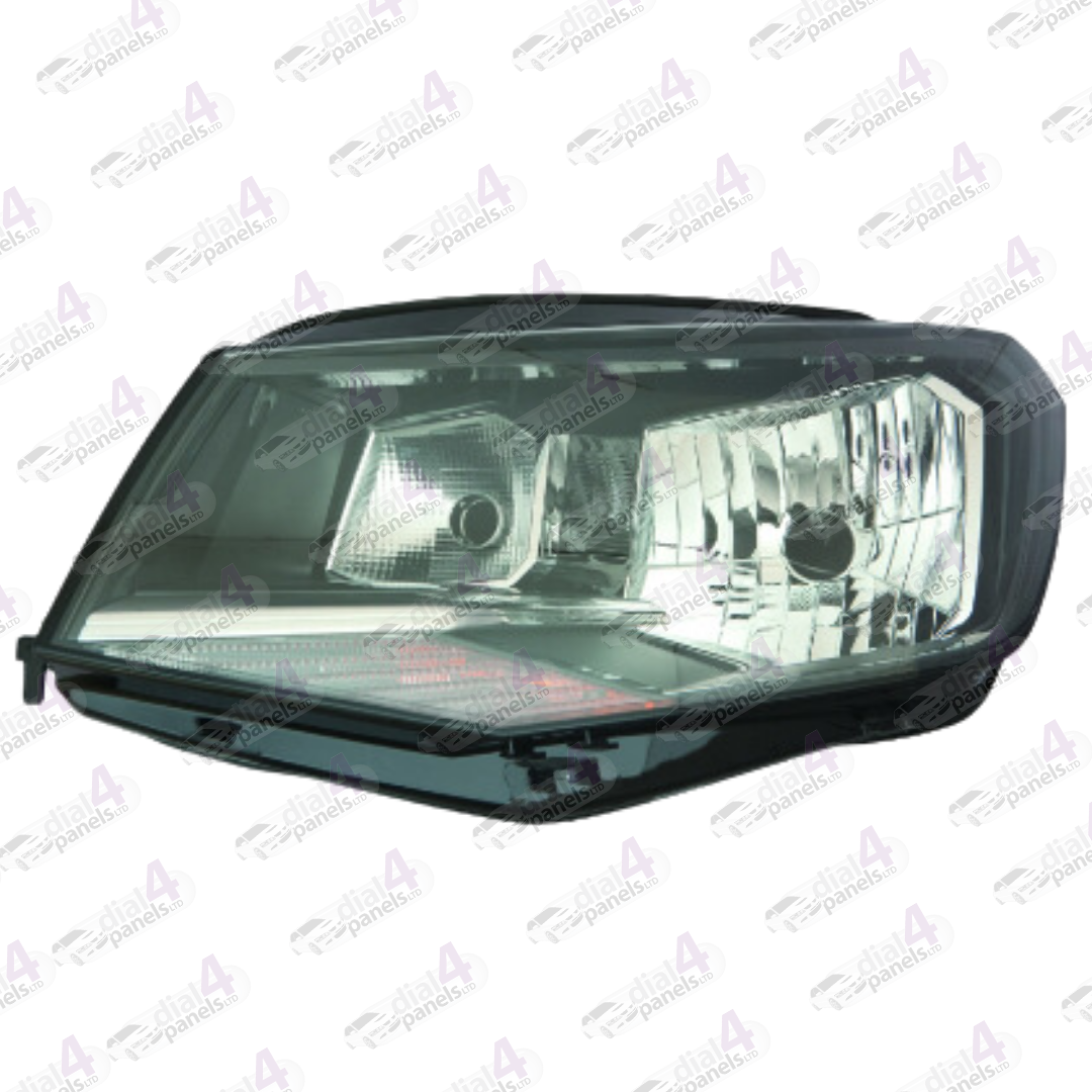 VOLKSWAGEN CADDY 2016-2020 HEADLAMP SINGLE REFLECTOR BLACK LEFT 2K2941015A - 2K2941015B