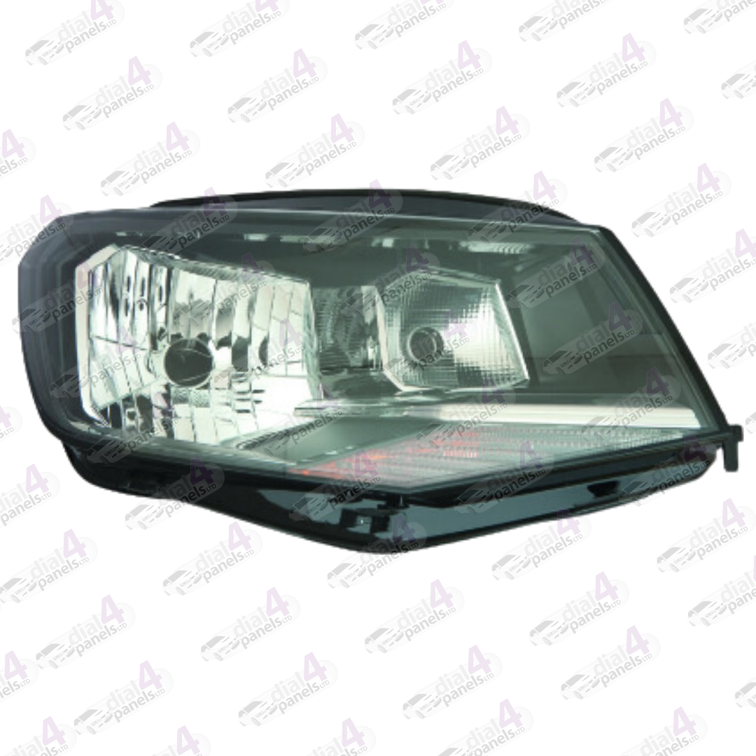 VOLKSWAGEN CADDY 2016-2020 HEADLAMP SINGLE REFLECTOR BLACK RIGHT 2K2941016A - 2K2941016B