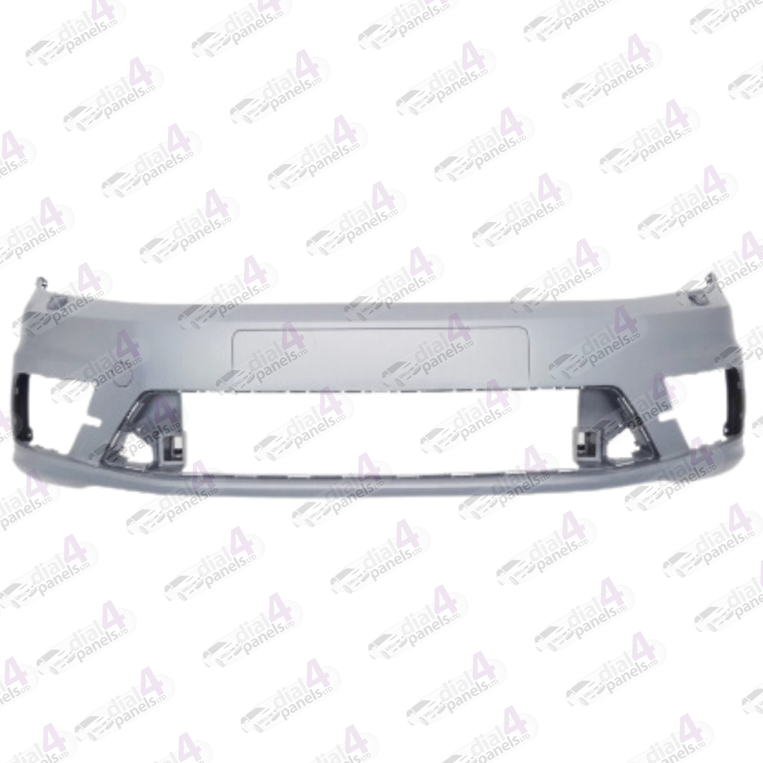 VOLKSWAGEN CADDY 2016-2020 FRONT BUMPER PRIMED WITH WASHER HOLE (CADI MAXI) 2K5807217LGRU