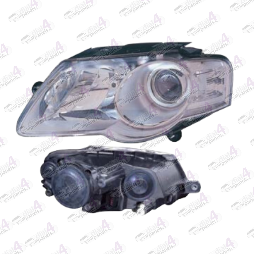 VOLKSWAGEN PASSAT 2006-2010 HEADLAMP CHROME LEFT 3C0941005K - 3C0941005AA - 3C0941005J - 3C0941005N