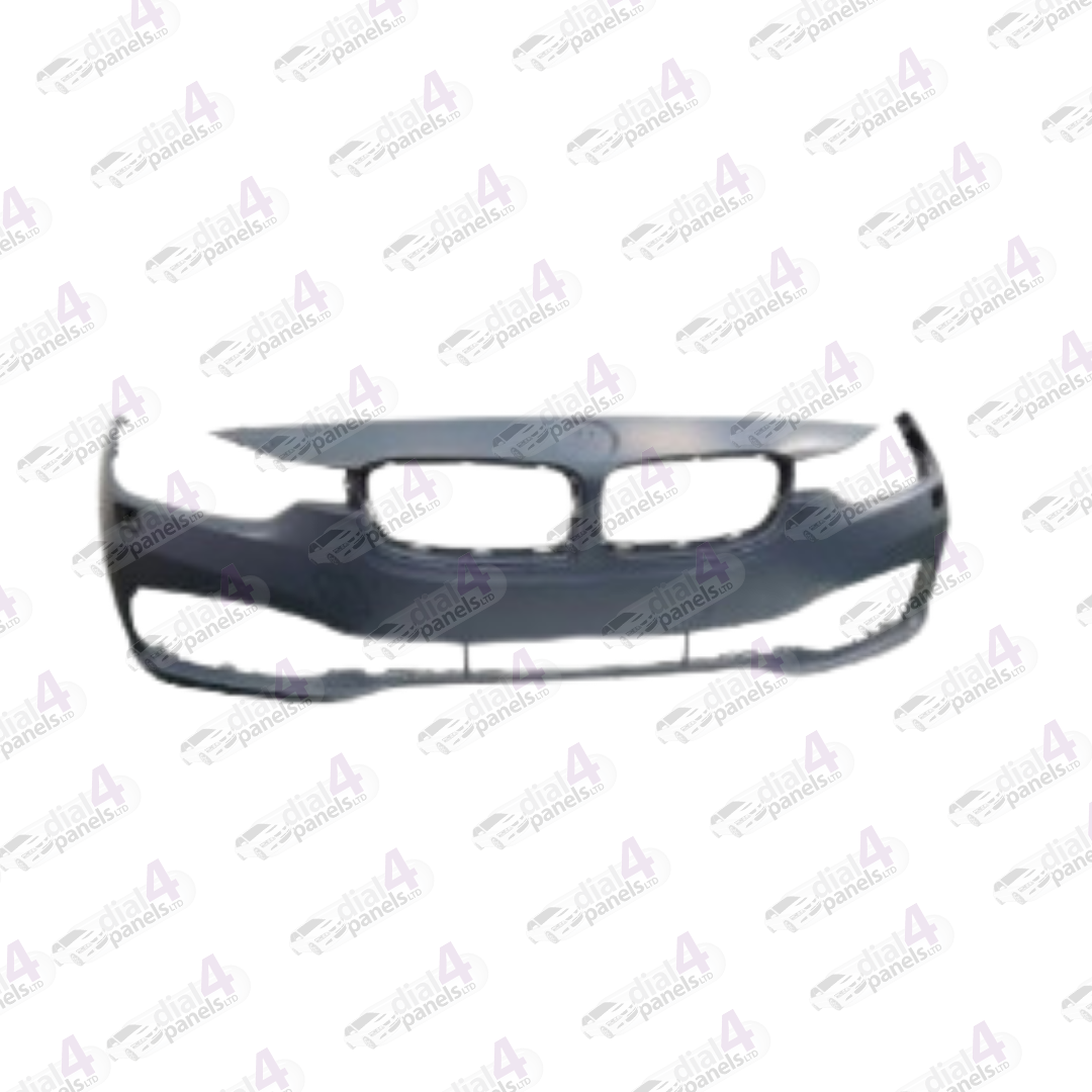 BMW 3 SERIES 2016-2019 FRONT BUMPER WITH WASHER LUXURY LINE MODEL 51117445115