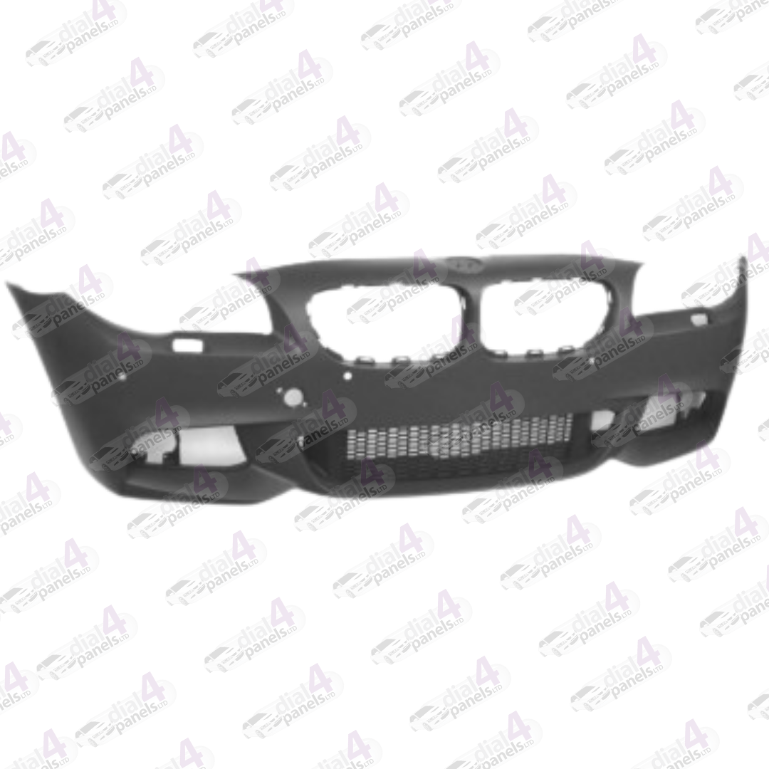 BMW 5 SERIES 2010-2013 FRONT BUMPER WITH SENSORAND WASHER HOLE M SPORT 51118048668