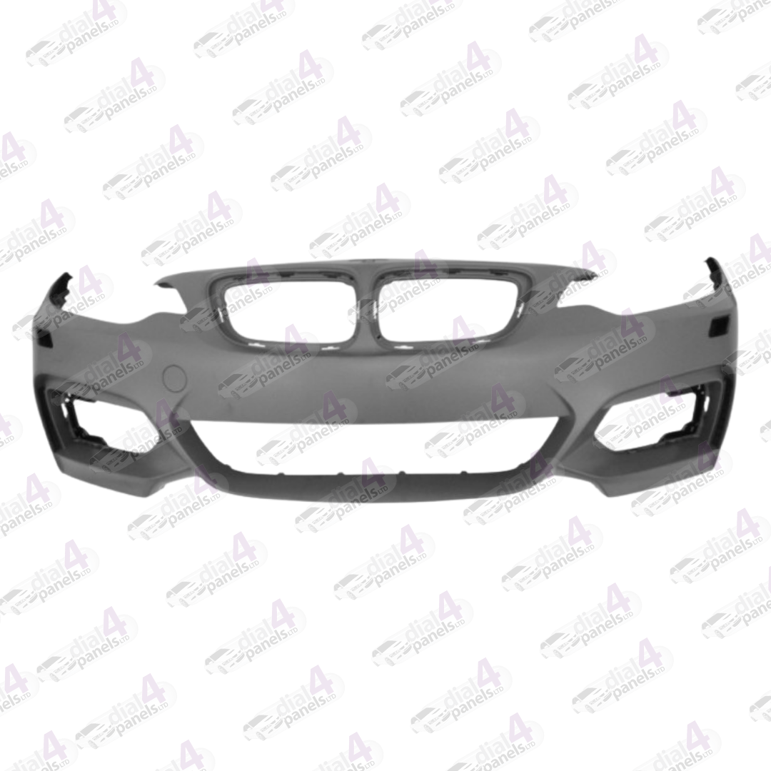 BMW 2 SERIES 2014-2021 FRONT BUMPER WITH WASHER M SPORT 51118058062