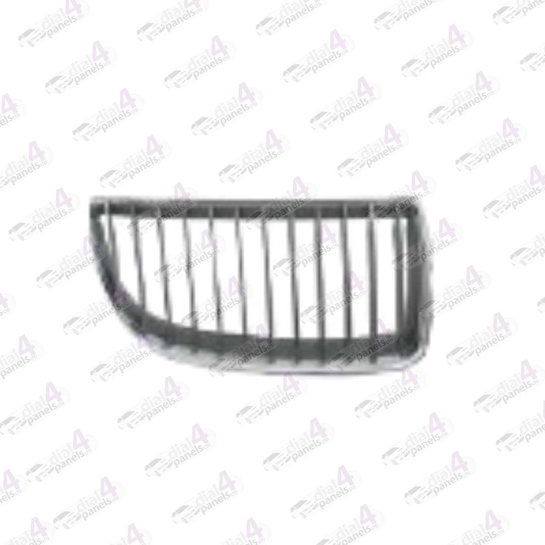 BMW 3 SERIES 2005-2008 FRONT GRILLE CHROME & BLACK RIGHT 51137120008