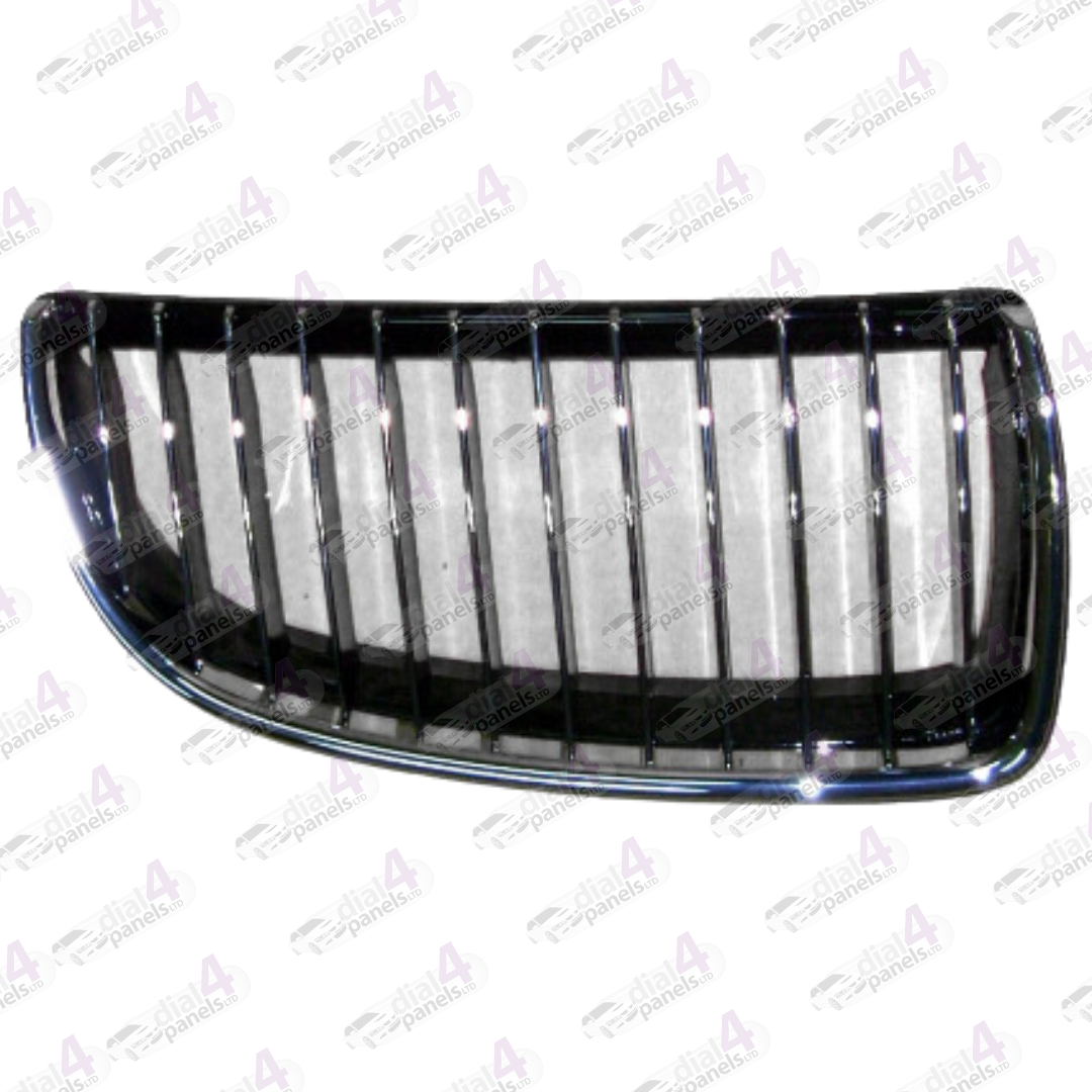 BMW 3 SERIES 2005-2008 FRONT GRILLE CHROME RIGHT 51137120010