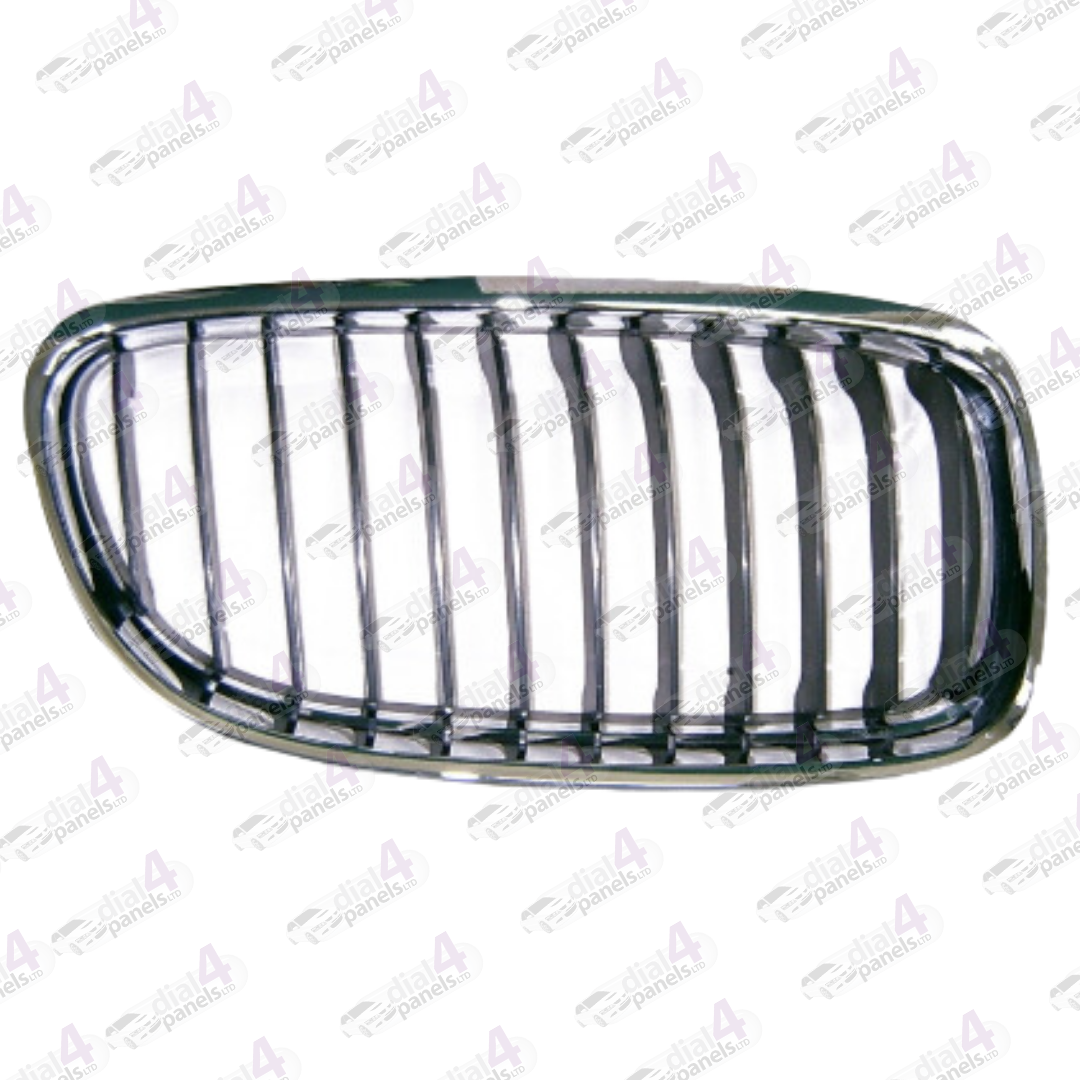 BMW 3 SERIES 2009-2011 FRONT GRILLE CHROME SURROUND WITH BLACK SLATS RIGHT 51137201968