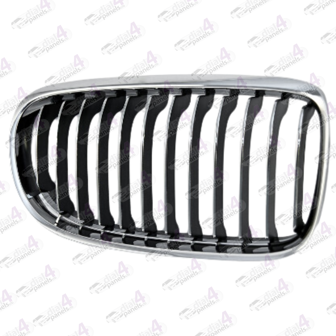 BMW 3 SERIES 2009-2011 FRONT GRILLE CHROME RIGHT 51137201970