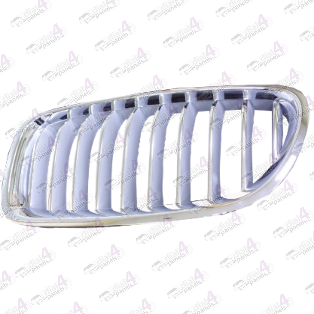 BMW 5 SERIES 2014-2016 FRONT GRILLE CHROME LEFT 51137340319