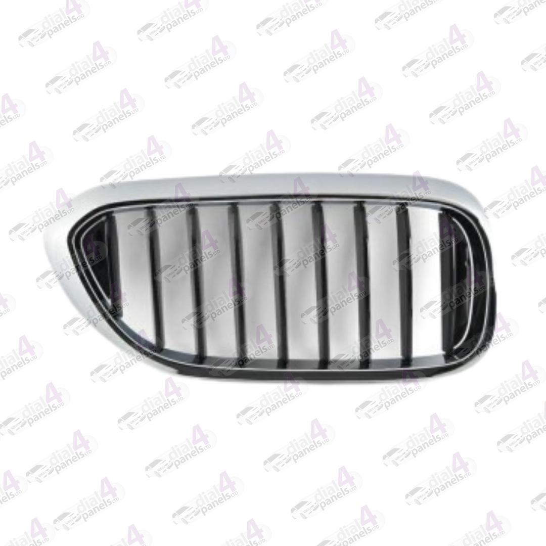 BMW 5 SERIES 2017-2020 FRONT GRILLE BLACK WITH CHROME SURROUND RIGHT 51137390864