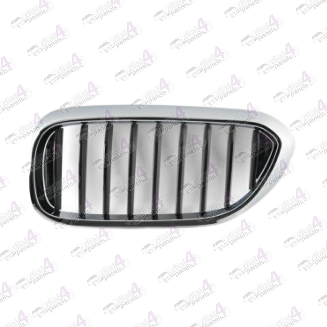 BMW 5 SERIES 2017-2020 FRONT GRILLE CHROME WITH CHROME SURROUND LEFT 51137390865