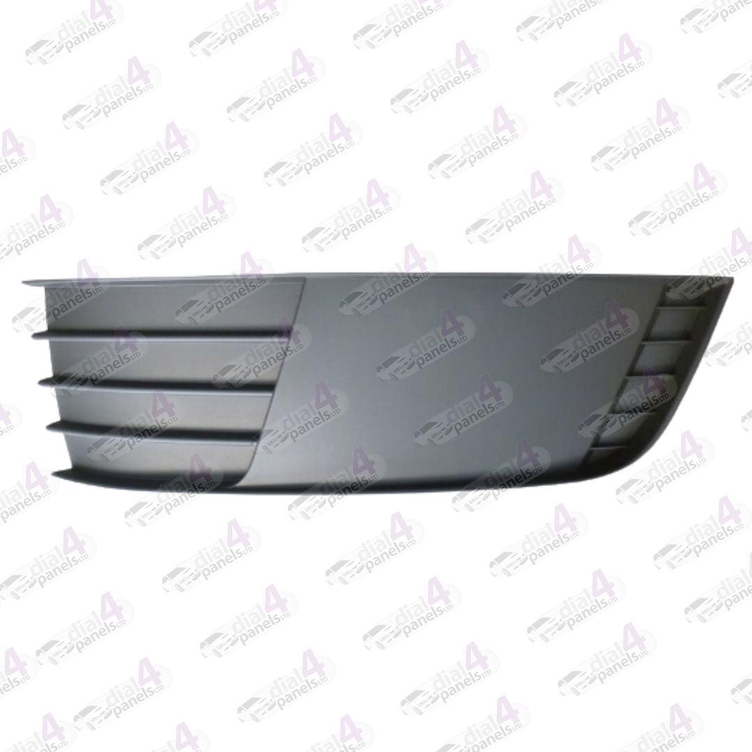 SKODA OCTAVIA 2013-2016 FRONT BUMPER GRILLE WITHOUT HOLE LEFT 5E08073679B9