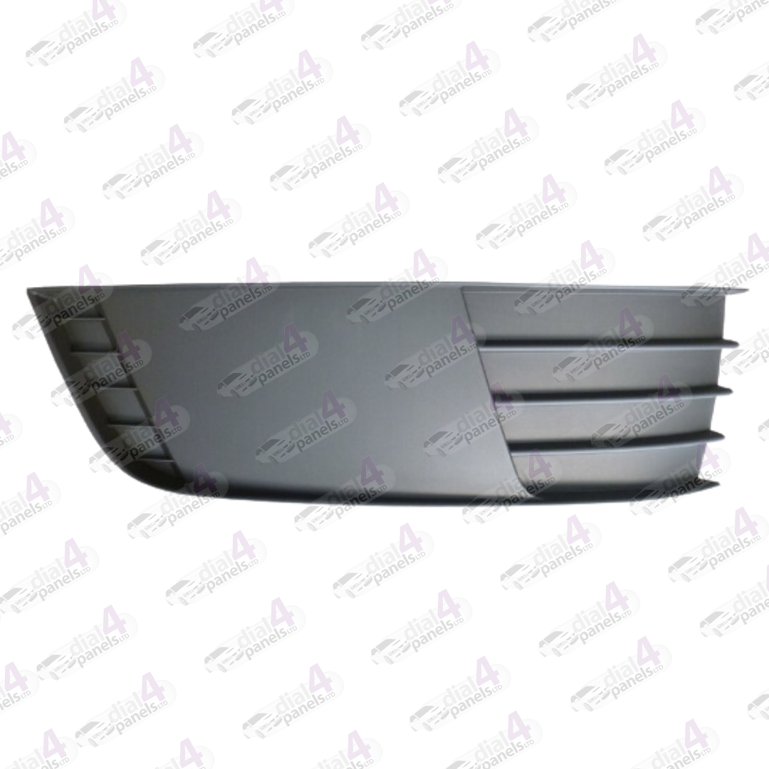 SKODA OCTAVIA 2013-2016 FRONT BUMPER GRILLE WITHOUT HOLE RIGHT 5E08073689B9