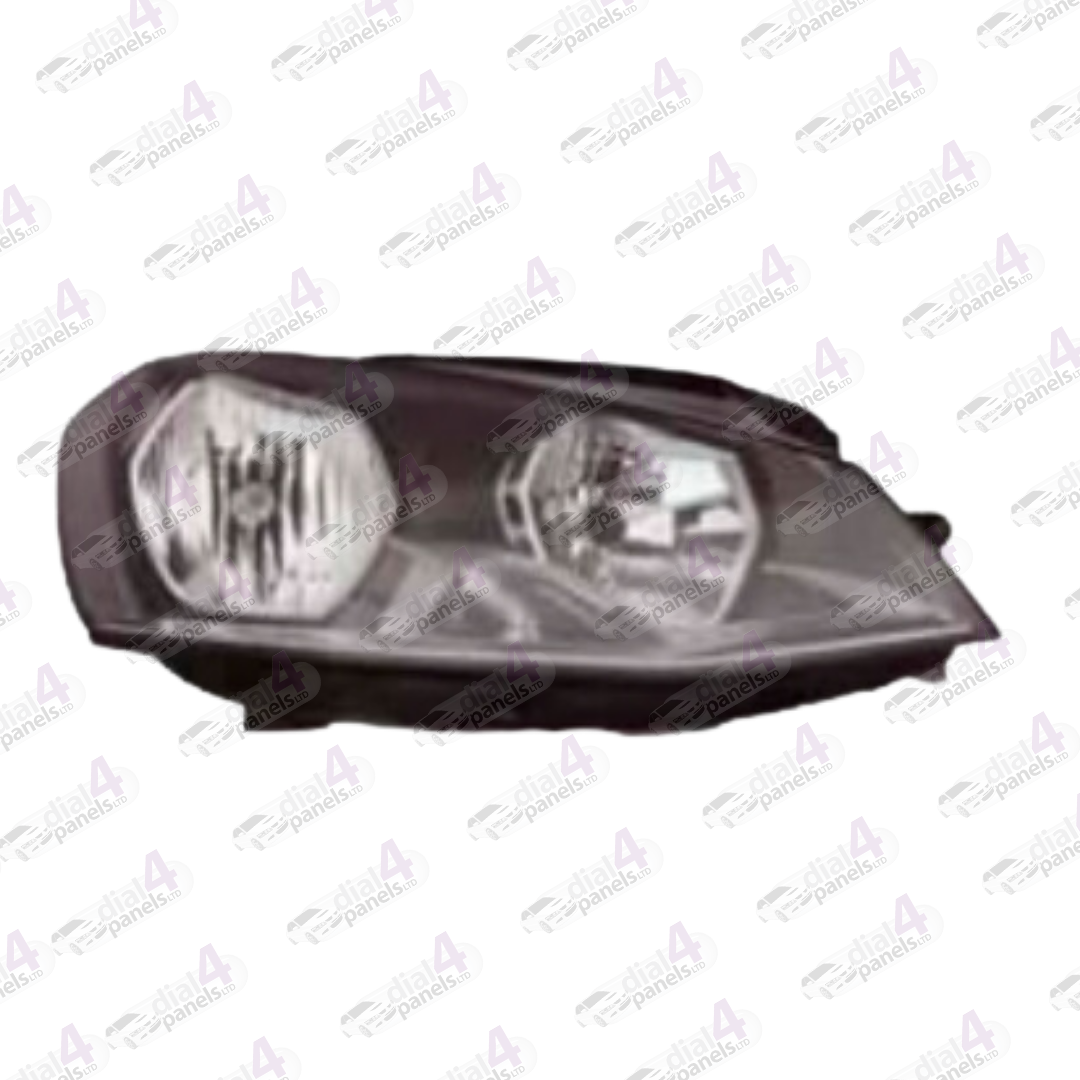 VOLKSWAGEN GOLF 2013-2017 HEADLAMP BLACK RIGHT 5G2941006 - 5G2941006E