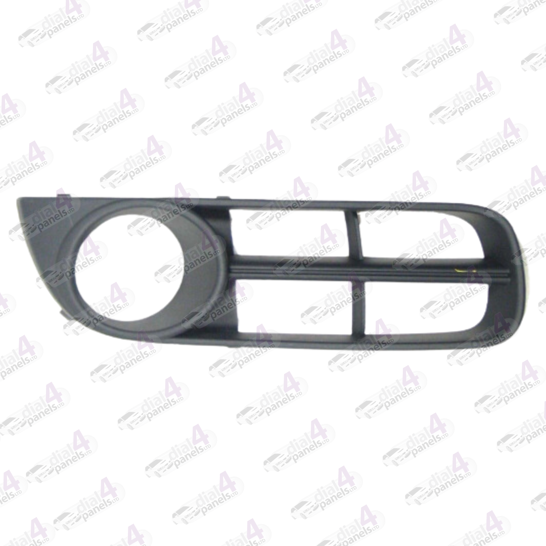 SKODA FABIA 2007-2010 FRONT BUMPER GRILLE WITH HOLE RIGHT 5J08536669B9 - 5J0853666