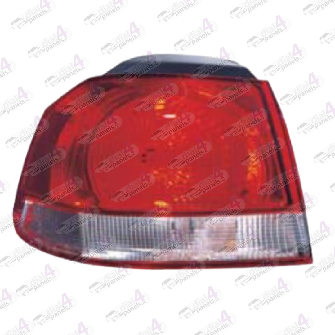 VOLKSWAGEN GOLF 2008-2012 REAR LAMP OUTER SMOKED RED CLEAR NON-LED RIGHT 5K0945096D - 5K0945096F - 5K0945096M - 5K0945096N - 5K0945096N