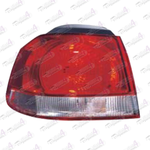 VOLKSWAGEN GOLF 2008-2012 REAR LAMP OUTER SMOKED RED CLEAR NON-LED RIGHT 5K0945096D - 5K0945096F - 5K0945096M - 5K0945096N - 5K0945096N