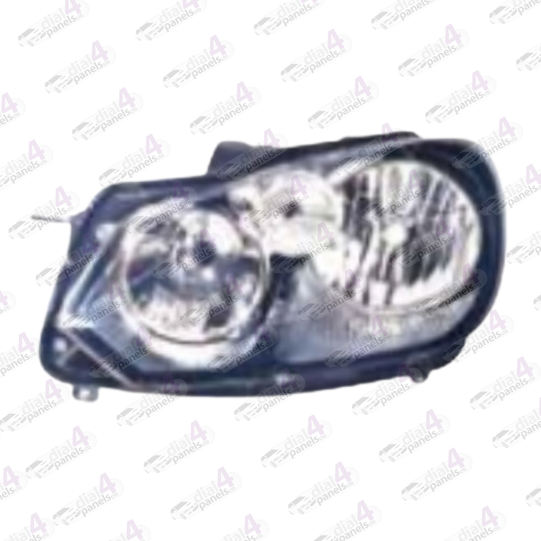 VOLKSWAGEN GOLF 2008-2012 HEADLAMP BLACK LEFT 5K1941005J - 5K1941005L - 5K1941005M - 5K1941005P - 5K2941005H - 5K2941005J - 5K2941005K