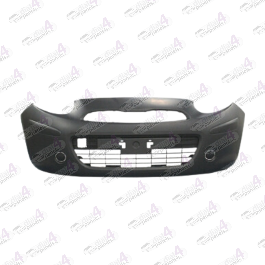 NISSAN MICRA K13 2010-2013 FRONT BUMPER NO FOG HOLE 620221HA0H