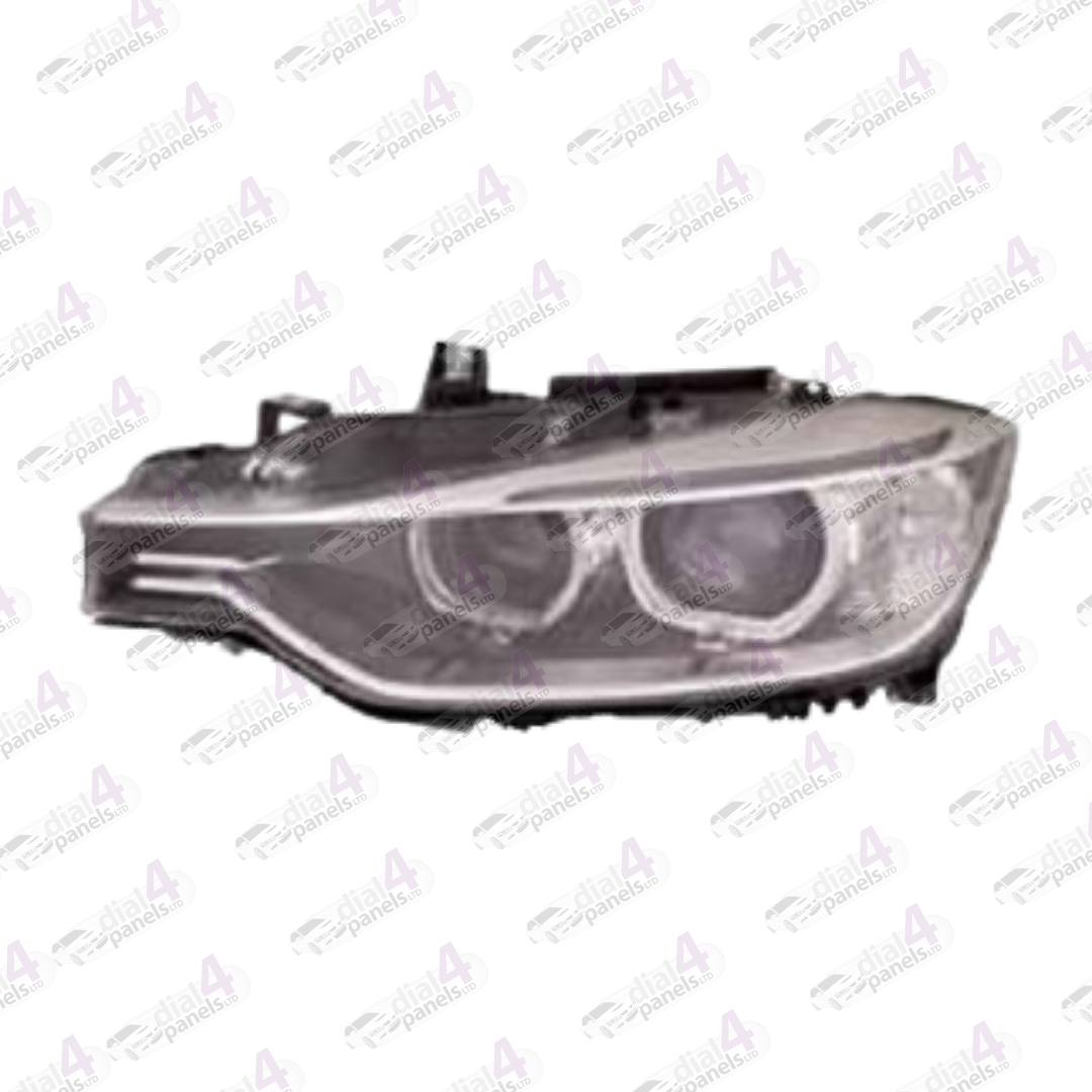 BMW 3 SERIES 2012-2015 HEADLAMP XENON BLACK LED DRL LEFT 63117314531 - 63117338699 - 63117339385